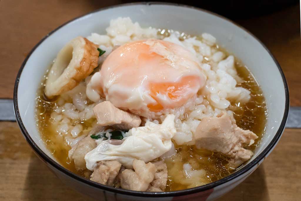 橋本食堂の鍋焼きラーメン