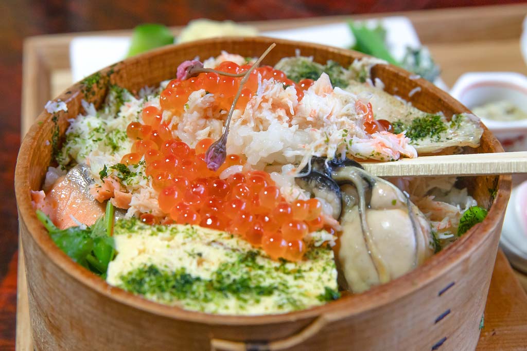 やまぼうしの日本海わっぱ飯